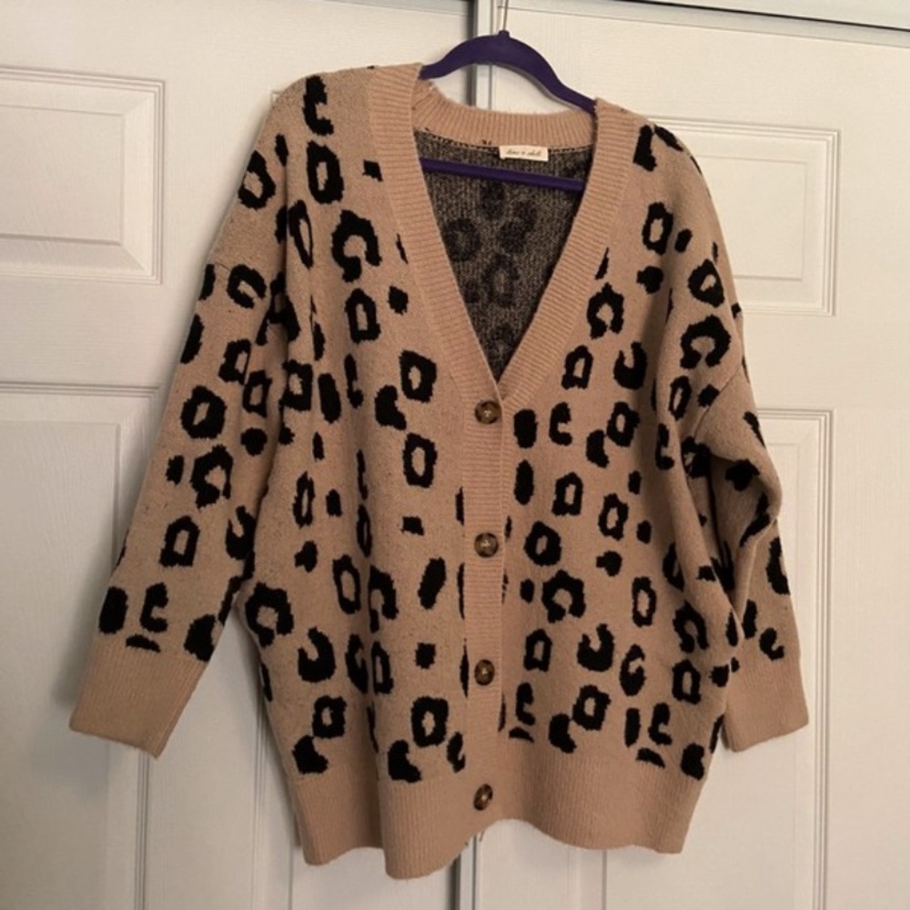 Cheetah Cardigan